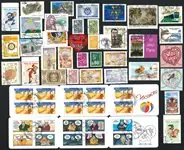 Szybka dostawa Frankrijk - Postzegelpakket - 35 verschillende gest postz + 2 boekjes