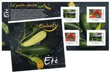 Darmowa dostawa Frankrijk - Summer vegetables - Postfris boekje met 4 zegels