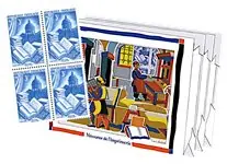 Ostatnia szansa Frankrijk - The art of printing - Postfris souvenirvelletje