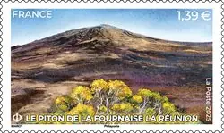 Frankrijk - The Piton de la Fournaise - Postfrisse postzegel Zwrot pieniędzy