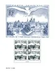 Zwrot pieniędzy Frankrijk - UPU Paris 1947 - Gestempeld expo-velletje