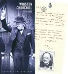 Frankrijk - Winston Churchill - Postfrisse folder Ekspresowa dostawa