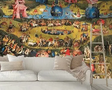 Rabat Schilderij Tuin der Lusten - Jheronimus Bosch