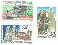 Darmowa dostawa Frankrijk - YT 2825-2827 ongeperforeerde