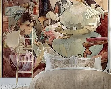 Szybka dostawa Biscuit Champagne - Alphonse Mucha