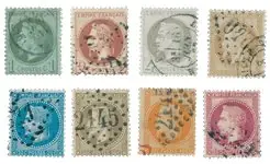 Najlepsza cena Frankrijk 1863 - YT 25/32 - Gebruikt