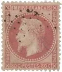 Frankrijk 1867 - YT 32 - Gebruikt Popularny