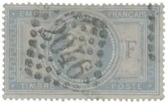 Frankrijk 1868 - YT 33a - Gebruikt Oryginalny