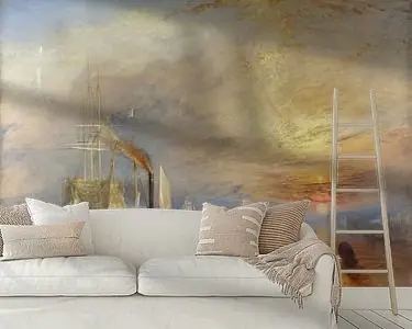 Wysoka jakość William Turner. The Fighting Temeraire