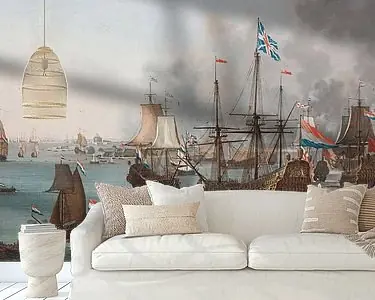 Bezpieczna płatność De slag bij Chatham (uitsnede), Willem van Der Stoop