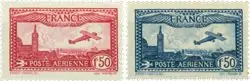 Promocja Frankrijk 1930 - Luchtpost YT 5-6 - Postfris