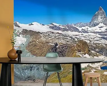 Tani Panorama van de Alpen met de Matterhorn