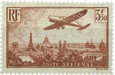 Promocja Frankrijk 1936 - Luchtpost YT 13 - Postfris