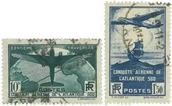 Popularny Frankrijk 1936 - YT 320-21 - Gebruikt