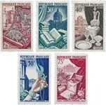 Popularny Frankrijk 1954 - Postfris - YT 970-74