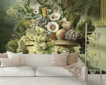 Stilleven met bloemen en fruit, Eelke Jelles Eelkema Zwrot pieniędzy