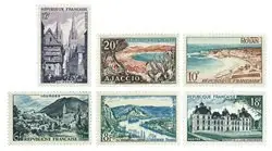 Frankrijk 1954 - YT 976-981 Darmowa dostawa