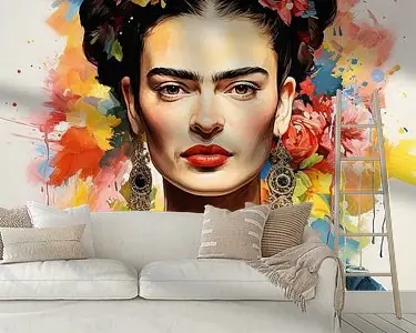 Bezpieczna płatność Frida Poster - Frida Kunstdruk