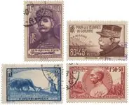 Oferta Frankrijk 1940 - Gebruikt - YT 454/457