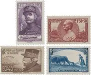 Frankrijk 1940 - YT 454-57 - Ongebruikt Tylko dziś