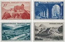 Frankrijk 1949 - YT 841-43 - Postfris Niska cena