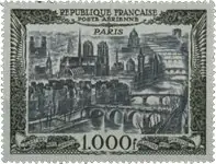 Tani Frankrijk 1950 - Luchtpost YT 29 - Gebruikt