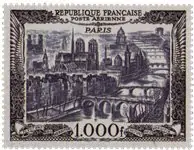 Promocja Frankrijk 1950 - Luchtpost YT 29 - Postfris