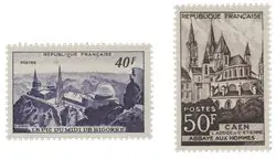 Nowość Frankrijk 1951 - Postfris - YT 916/17
