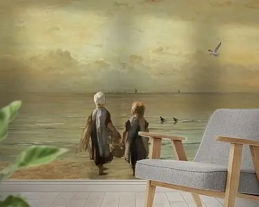 Hendrik Willem Mesdag en Jozef Israëls samengevoegd Najlepsza cena