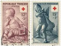 Oferta Frankrijk 1955 - YT 1048/49 - Gebruikt