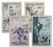 Frankrijk 1956 - Postfris - YT 1072-75 Niska cena