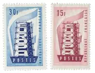 Zamów teraz Frankrijk 1956 - YT 1076/77 - Ongebruikt