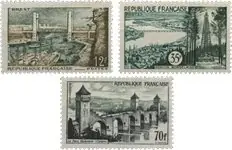 Oferta limitowana Frankrijk 1957 - YT 1117-19 - Postfris