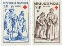 Oferta limitowana Frankrijk 1957 - YT 1140/41 - Ongebruikt