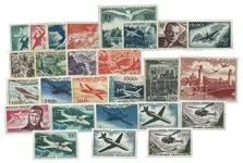 Frankrijk 1946-1964 - Luchtpost YT 16-41 - Postfris Oryginalny