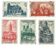 Frankrijk 1947 - Gebruikt - YT 772/776 Tani