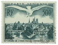Nowość Frankrijk 1947 - Luchtpost YT 20 - Gebruikt