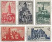 Frankrijk 1947 - YT 772-76 - Postfris Oryginalny