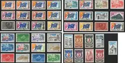 Frankrijk 1958-1987 - 45 verschillende dienst postzegels - Postfris Zamów teraz