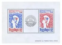 Darmowa dostawa Frankrijk 1982 - Souvenirvelletje YT 8 - Postfris