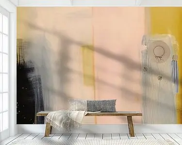 Wyprzedaż Modern abstract in pastelkleuren