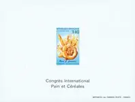 Oryginalny Frankrijk ongeperforeerde souvenir velletje 2757a