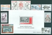 Frans Andorra - Jaarset1982 - Postfris - YT 300/09 Premium