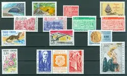 Frans Andorra - Jaarset1990 - Postfris - YT 385/99 Wyprzedaż