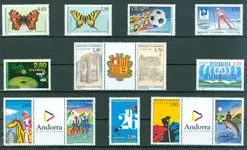 Frans Andorra - Jaarset1994 - Postfris - YT 441/53 Rabat