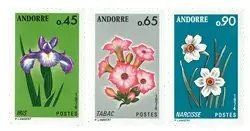 Frans Andorra - YT 234-36 - Postfris Nowość