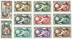 Oferta limitowana Franse koloniën - Peoples Rechten - 1958 - postfris