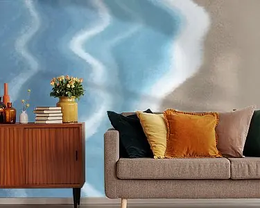 Een dag op het strand - abstract schilderij Darmowa dostawa