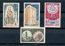 Frans Andorra 1964/1965 - YT 171/174 - Postfris Oferta
