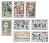 Frans Andorra 1979/1982 - YT 276/277+284/285+292/293+300/301 - Postfris Oferta